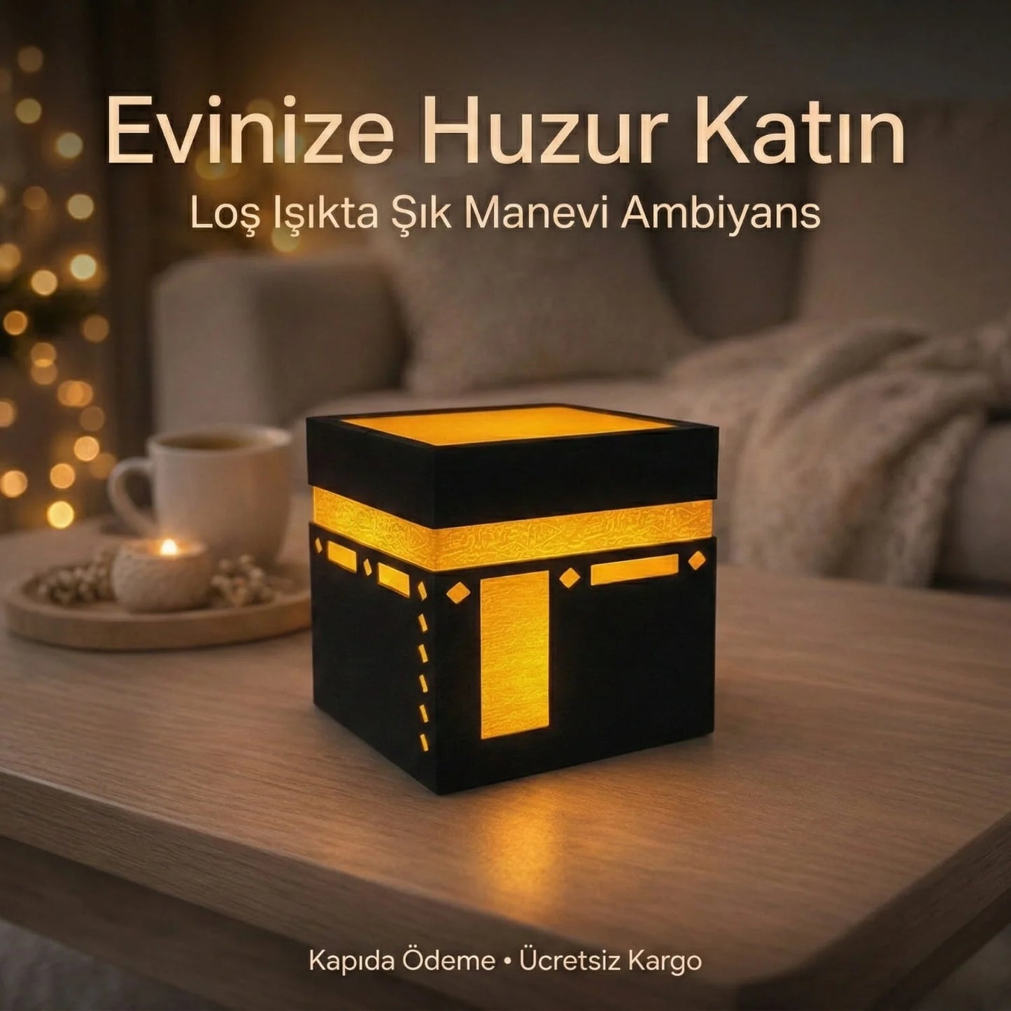 Kabe Tasarımlı Manevi Dekor