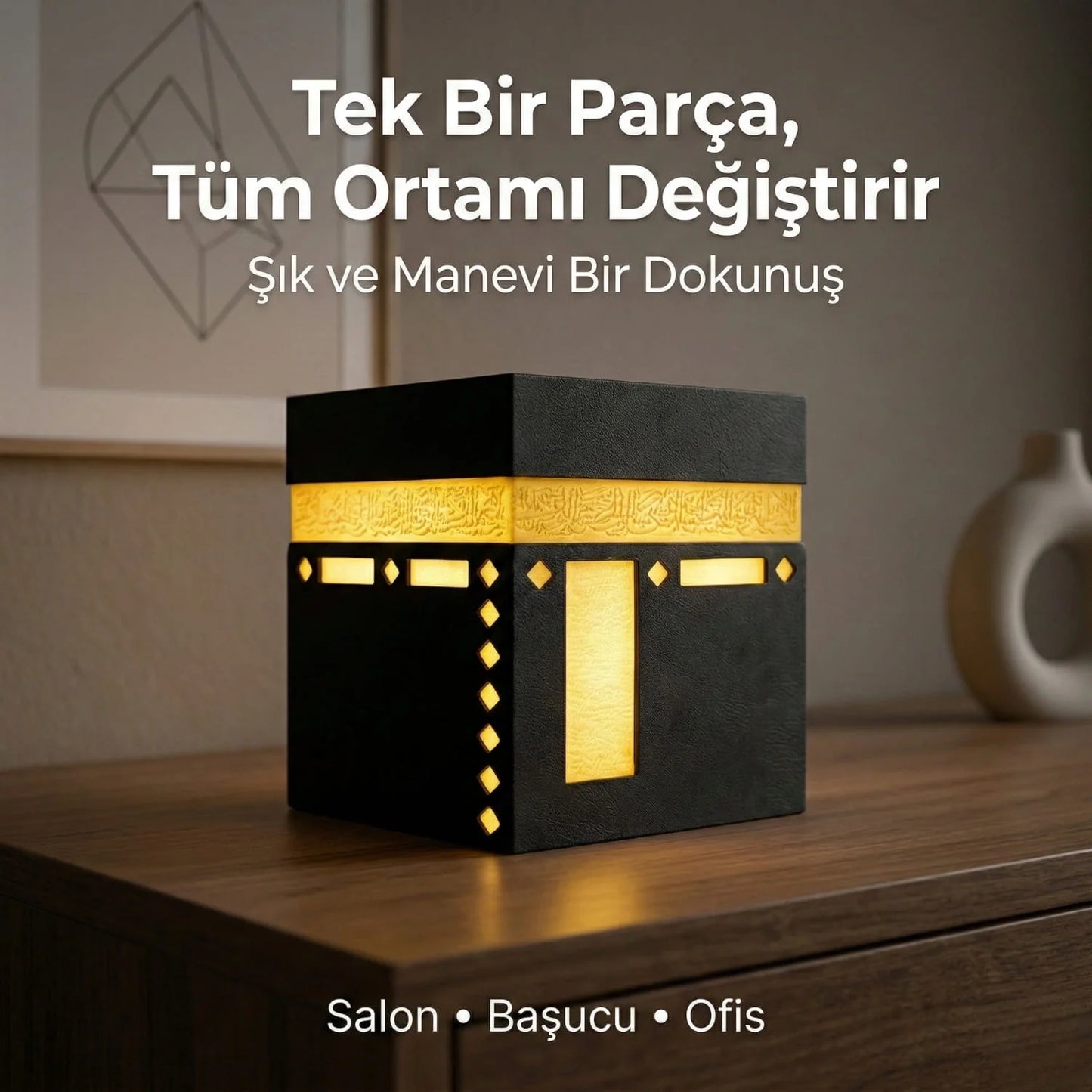 Kabe Tasarımlı Manevi Dekor